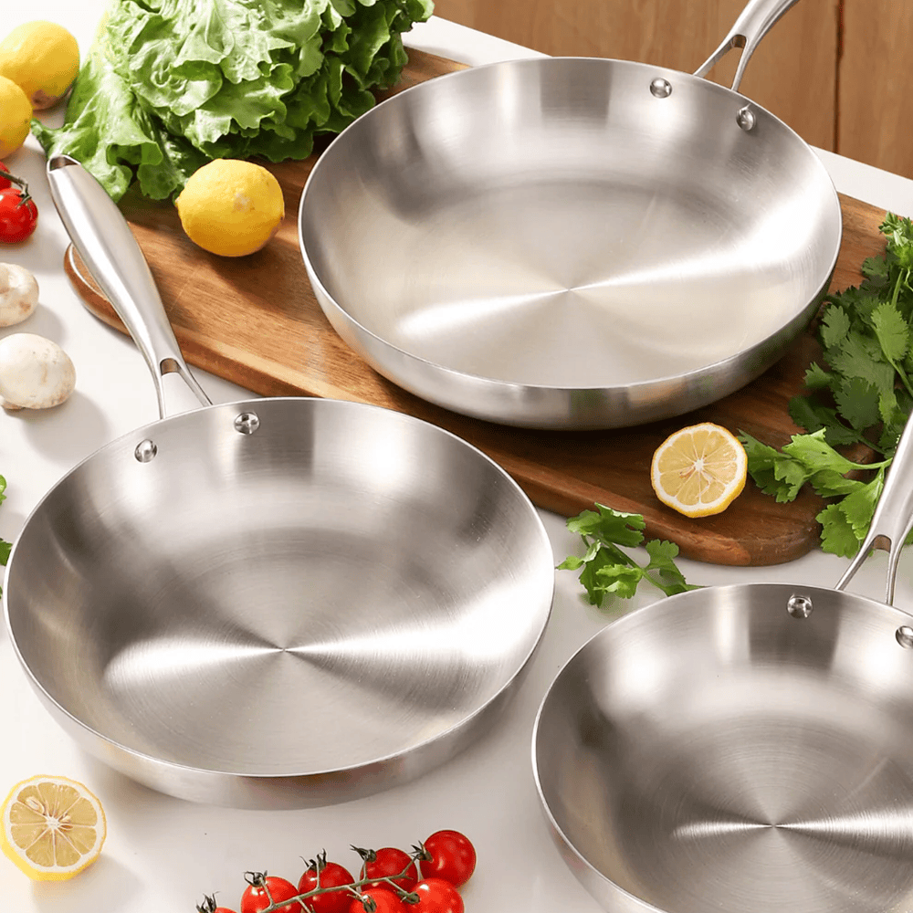 La Poêle Essentielle Inox Premium - 28 cm